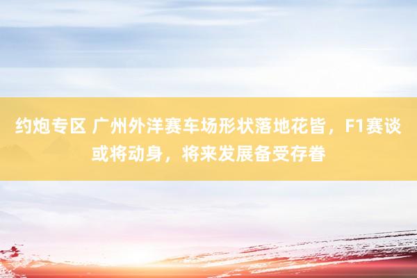 约炮专区 广州外洋赛车场形状落地花皆，F1赛谈或将动身，将来发展备受存眷
